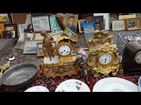 Видео: Was gibt es neues auf dem Flohmarkt - Антиквариат на барахолке.