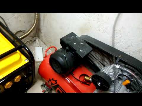 Видео: Генератор 5.5 кВт + Компрессор 2.5 кВт)))