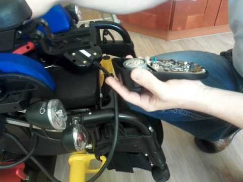 Видео: Облегчение джойстика на скиппи.