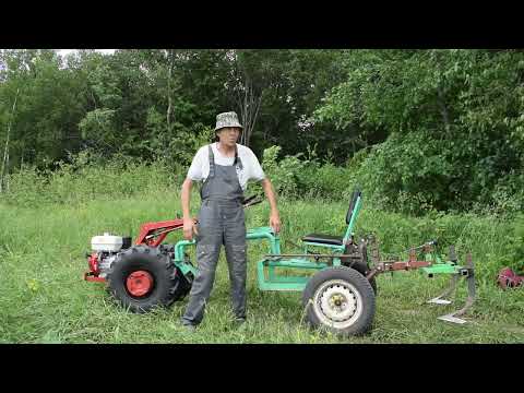 Видео: Немного о мотоблоке и адаптере к нему  Небольшой обзор