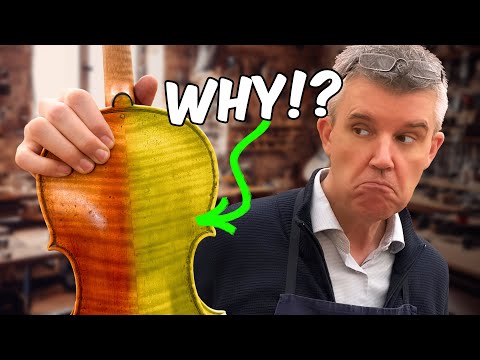 Видео: Скрытая наука о цветах скрипки: секреты лакирования!