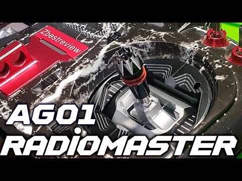 Видео: 🎮 Космические Стики RadioMaster AG01 Full CNC для Аппаратуры Управления TX16\Max Edition