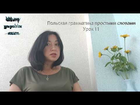 Видео: Польская грамматика. Урок 11. Предложный падеж. Miejscownik