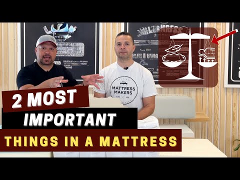 Видео: 2 самых важных момента при выборе идеального матраса
