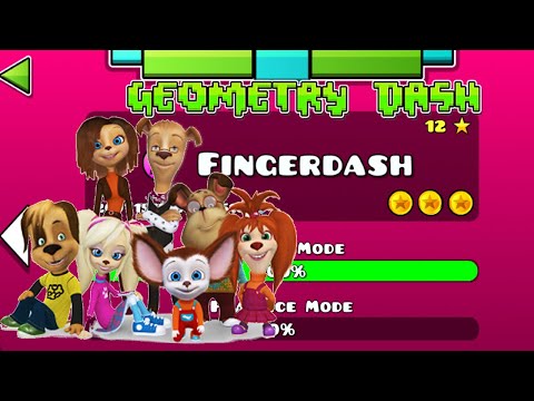 Видео: Барбоскины играют в Geometry Dash 2.1 - 2.2 Кто круче? Папа или Дружок?  Lines fading/Fingerdash