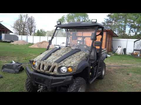 Видео: Квадроцикл Стелс UTV 700H помощник по хозяйству и стройке