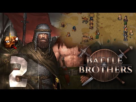 Видео: Battle Brothers | Первый раз | Эксперт | Прохождение #2 Варвары (Стрим на заказ)