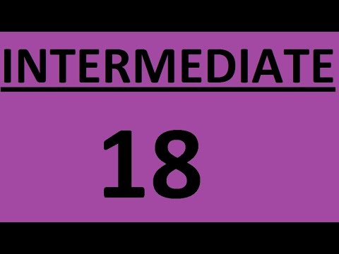 Видео: Грамматика английского языка для среднего уровня 18. Уроки английского языка/  Английская грамматика