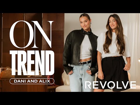 Видео: Три осенних тренда, которые обязательно нужно знать по версии Даниэль и Аликс | В тренде | REVOLVE