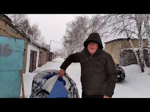 Видео: Сев.Каз.Обл.Саумалколь. Сани-палатка для зимней рыбалки!🥺