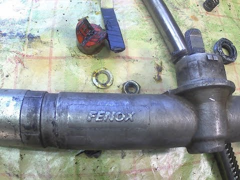 Видео: Ремонт рулевой рейки Ваз 2108-15 "Fenox"