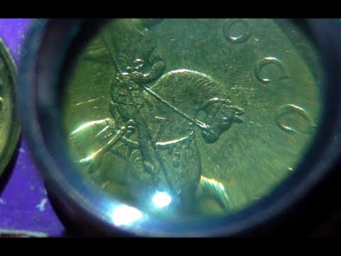 Видео: Редкие монеты РФ. 50 копеек 2004 года, СП. Обзор разновидностей.