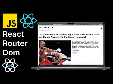 Видео: React Новости. React Router, Страница новости. React приложение новостей. [16]