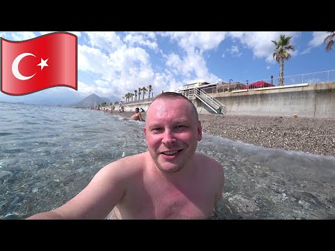 Видео: #2.Анталия. Завтрак в отеле Isinda 3*. Отдыхаю на пляже Коньяалты. Мои покупки в супермаркете Migros