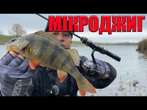 Видео: МИКРОДЖИГ для НОВИЧКА. спінінг ультралайт на окуня.