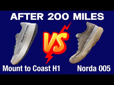 Видео: Norda 005 против Mount to Coast H1 после 200 миль бега и гонок в каждой паре