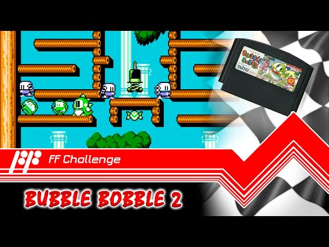 Видео: Bubble Bobble 2 - FF Challenge. Прохождение всех игр Famicom.