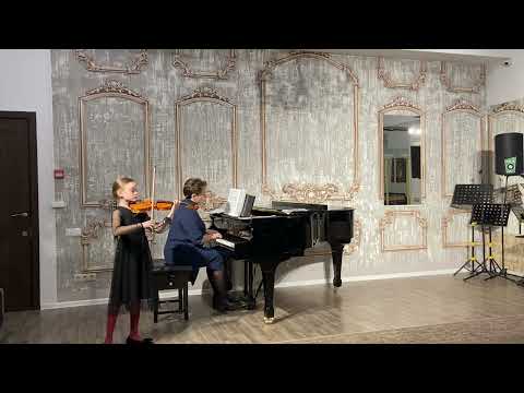 Видео: А.Вьетан «Тарантелла». София Казакова -Скрипка( 4 класс), Даша Мороз-Хидашели(ф-но)