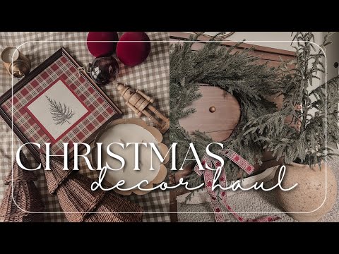 Видео: Рождественский декор 2025 года | Классические идеи рождественского стиля | Walmart, Target, Hobby...