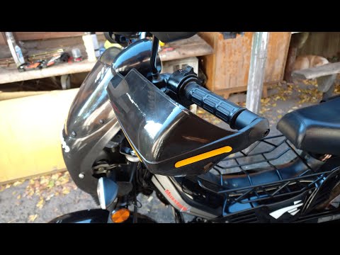 Видео: Защита для рук на Мустанг МТ110-1 "Дельта"