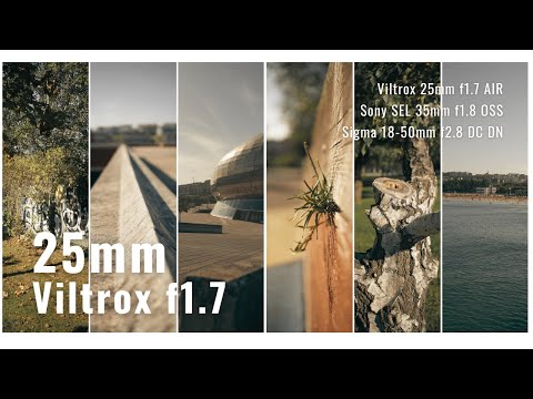 Видео: ⚫ Viltrox 25 мм F1.7 - Сравнение с Sony 35mm и Sigma 18-50 #viltrox #sony #darktable