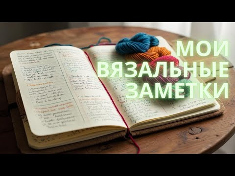 Видео: Как вести заметки по рукоделию и ничего не забывать?