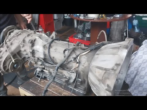 Видео: Замена втулки насоса, сборка лепесткового насоса и досборка АКПП RE4R03A Nissan Patrol 4.5