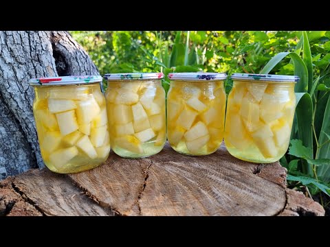 Видео: ВКУСНЯТИНА на зиму! Дыня в сиропе, Храним в квартире к Новому Году!