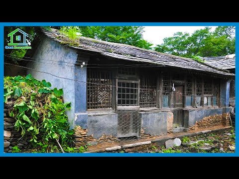 Видео: Разведенная, чтобы жить с родителями, молодая девушка отремонтировала старый дом в отдаленной горе