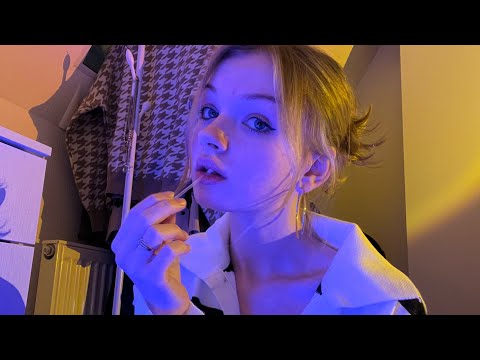 Видео: асмр макияж слюнкой