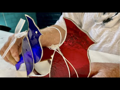 Видео: КАК СДЕЛАТЬ соединительные кольца #витраж