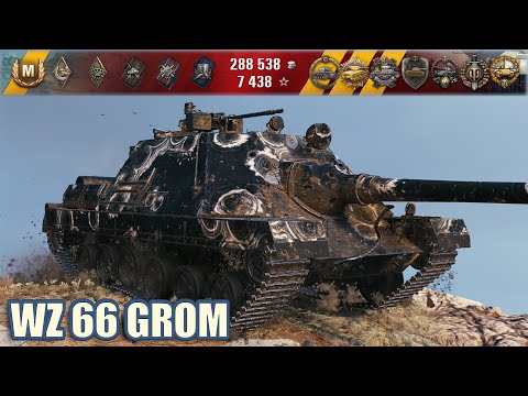 Видео: SDP wz 66 Grom • 8.6К УРОНА 12 ФРАГОВ • WoT Gameplay