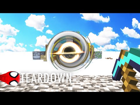 Видео: ЭКСПЕРИМЕНТЫ С ЧЕРНОЙ ДЫРОЙ МОДЫ TEARDOWN Володя в Тирдаун ( тирдавн ) Майнкрафт с реальной физикой
