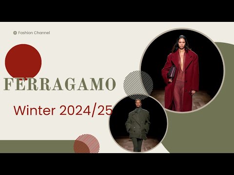 Видео: Exclusive Look: Ferragamo Winter 2024/2025 Collection, ч.2