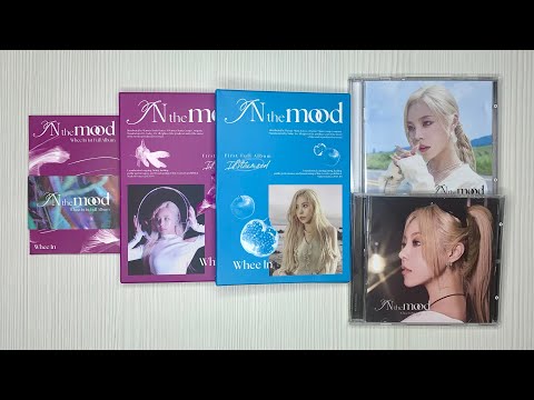 Видео: Распаковка альбома Whee In / Unboxing album Whee In In The Mood (Photobook, Jewel & PocaAlbum ver.)