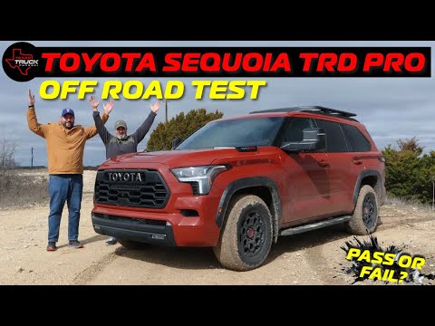 Видео: Хороша ли Toyota Sequoia TRD PRO на бездорожье? — TTC Hill Test