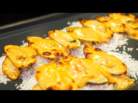 Видео: Запеченные мидии под винище! (Классика для рукозадов!)