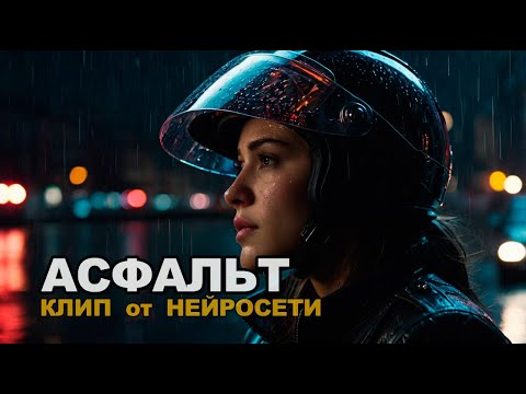 Видео: Асфальт мокрый ка мои глаза - клип на песню  Jakone и Kiliana  от нейросети