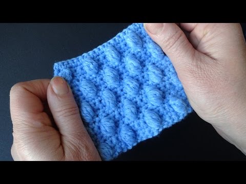 Видео: Шишечки Вязание крючком Узор 45 Crochet pattern