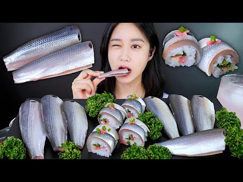 Видео: МУКБАНГ Сырая Рыба с Костями😘 *Суши и Сашими | Real Sound MUKBANG | АСМР | EATING SHOW