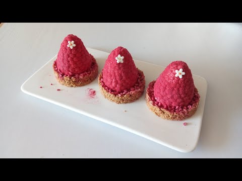 Видео: Муссовое пирожное "Ягода-Малина"