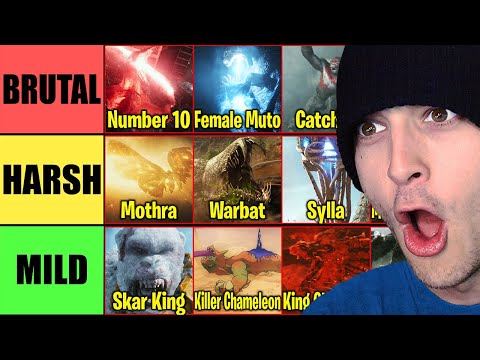 Видео: Рейтинг СМЕРТЕЙ Годзиллы Кайдзю в МОНСТРОВЕРЕ!
