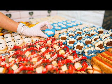 Видео: Как приготовить сладкие макароны с искусственными подсластителями в Сеуле! Мило и вкусно!