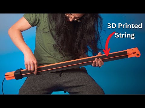 Видео: 3D-печать бас-гитары, которая действительно звучит хорошо
