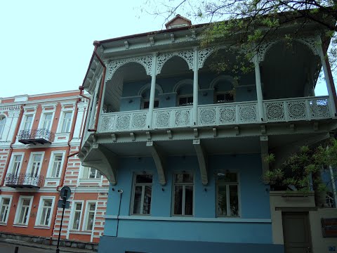 Видео: Тбилиси     1.Старый город,  Абанотубани  и  Клдисубани