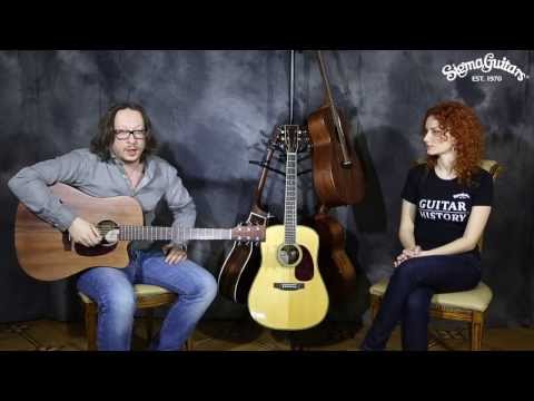 Видео: Sigma Guitars - Тимур Ведерников о влиянии формы гитары и древесины на звук.