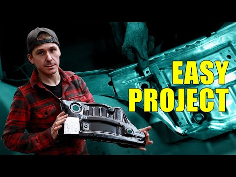 Видео: Ремонт ржавчины на машине проекта! Сварка и реставрация Golf MK2