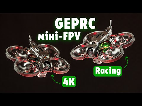 Видео: GEPRC TinyGO - кращі дрони для старту в FPV. Версія 4K та Racing - огляд, тести, обираємо кращий.