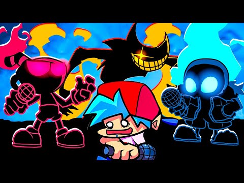 Видео: Жуткие КАПХЕД, БЕНДИ, САНС Бонусные и Секретные песни Friday Night Funkin vs Indie Cross