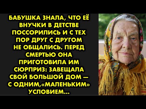 Видео: Бабушка знала, что её внучки в детстве поссорились и с тех пор друг с другом не общались. Перед…